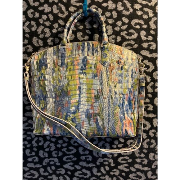 Brahmin Duxbury Large Bag Water Lily Melbourne Style k43217300070 NEW - Picture 1 of 4
